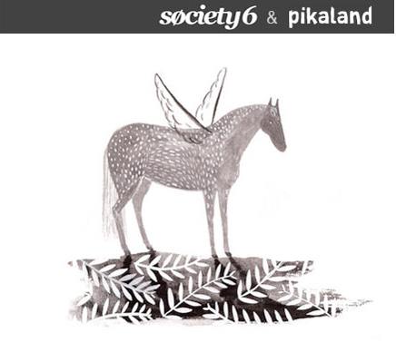 Society6 x pikaland
