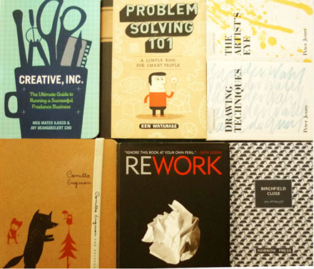 My books. Some of it!