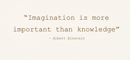 Imagination is more important than knowledge