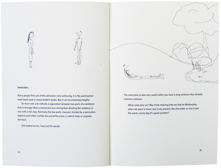 User Design books: Punctuation..?