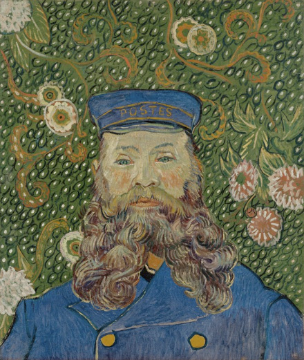 Portrait of Joseph Roulin, Vincent Van Gogh Portrait of Joseph Roulin, Vincent Van Gogh
