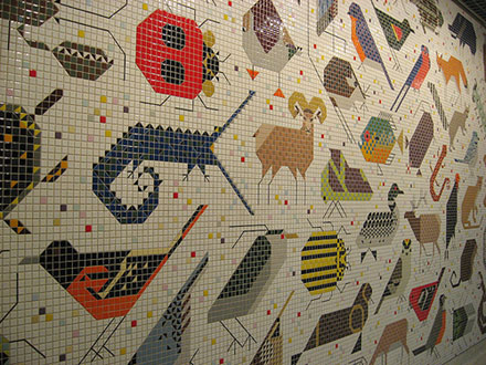 Charley Harper mural