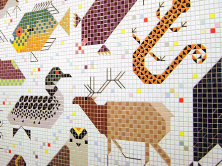 Charley Harper mural