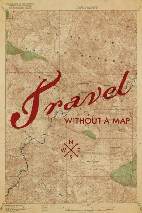 Travel without a map