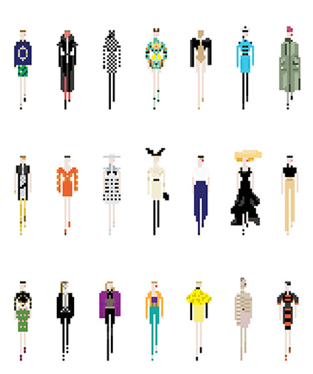 8-bit fashionary