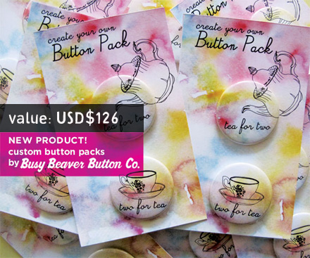 Busy Beaver Button giveaway