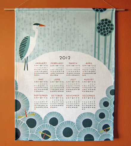 2012 calendar Cicada Daydream