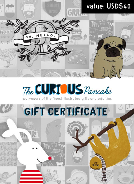 The Curious Pancake gift certificate