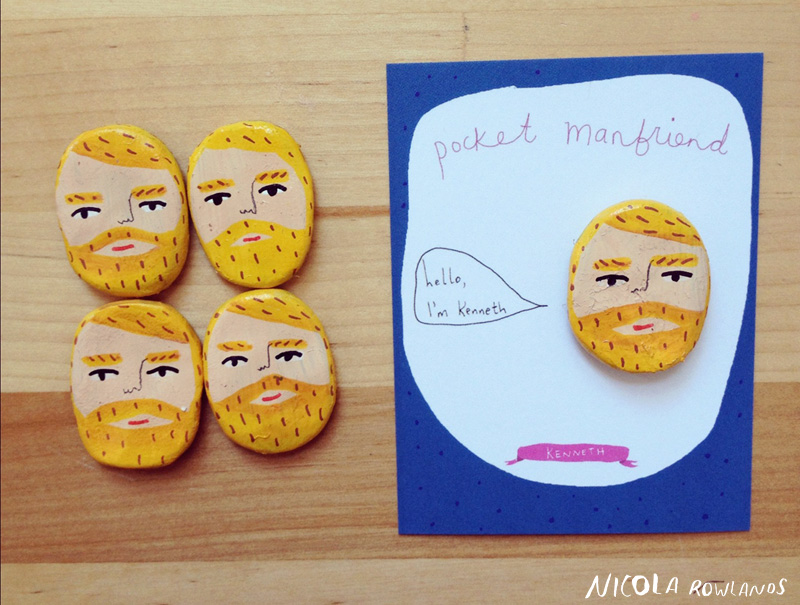 Pocket manfriend by Nicola Rowlands