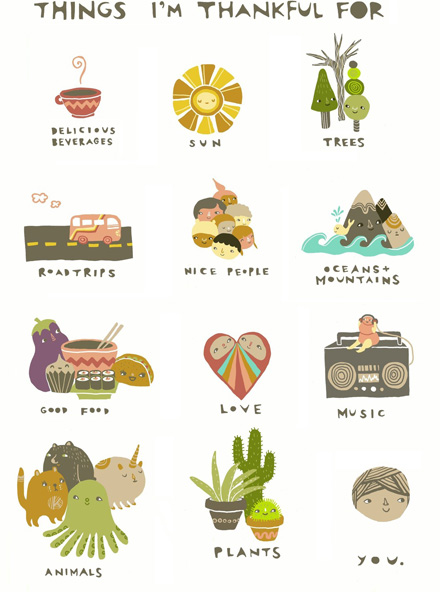 Things I'm thankful for
