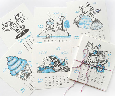 Bel Chen 2012 calendar