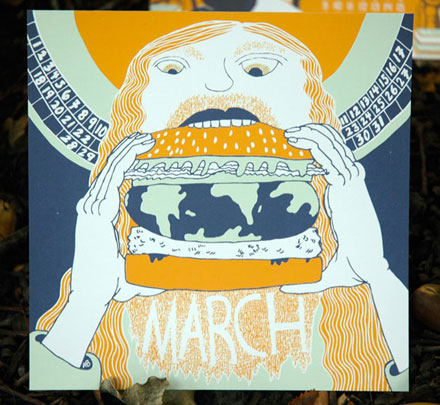 Cloudy Co 2012 calendar