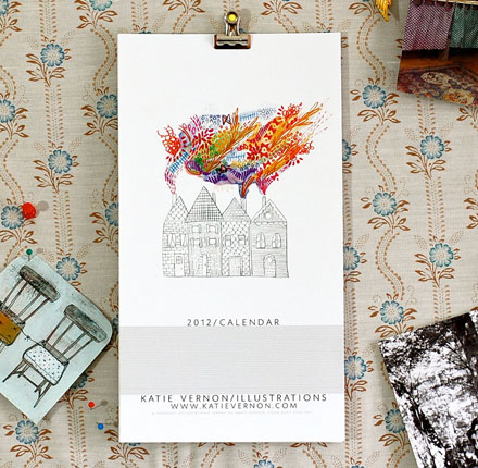 Katie Vernon 2012 calendar