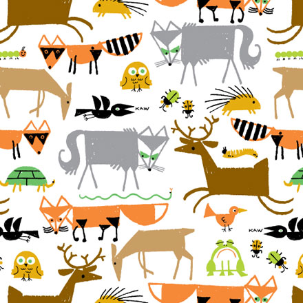 Cloud9 fabrics: Ed Emberley