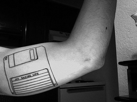 David Shrigley tattoos