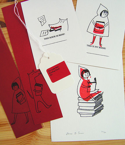 Denise Ann Simon's reading set!