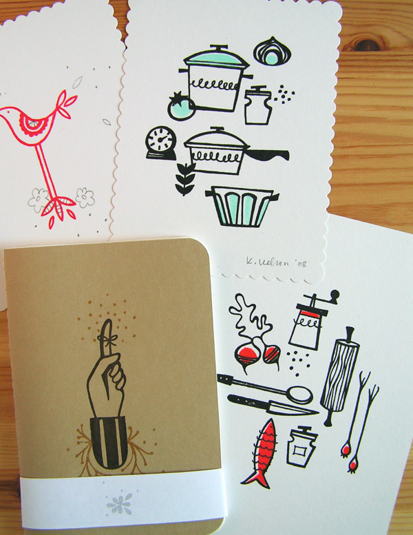 Kayanna Nelson's prints + notebooks