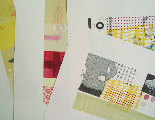 Hilary Wagstaff's mixed media loot