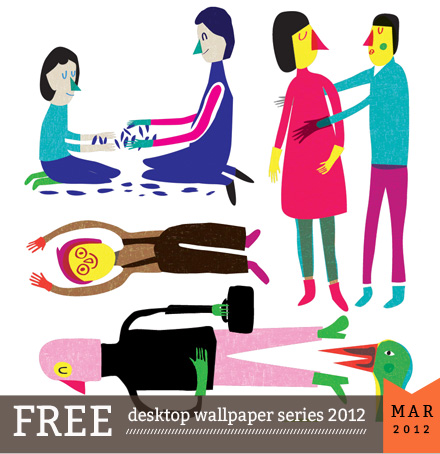 Judy Kauffman desktop calendar 2012