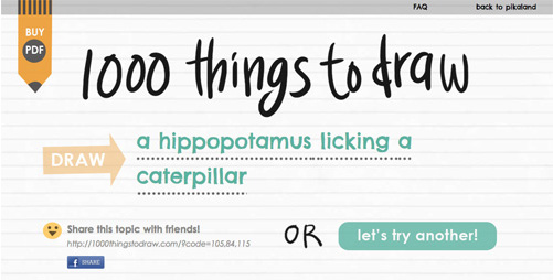 1000 things to draw!